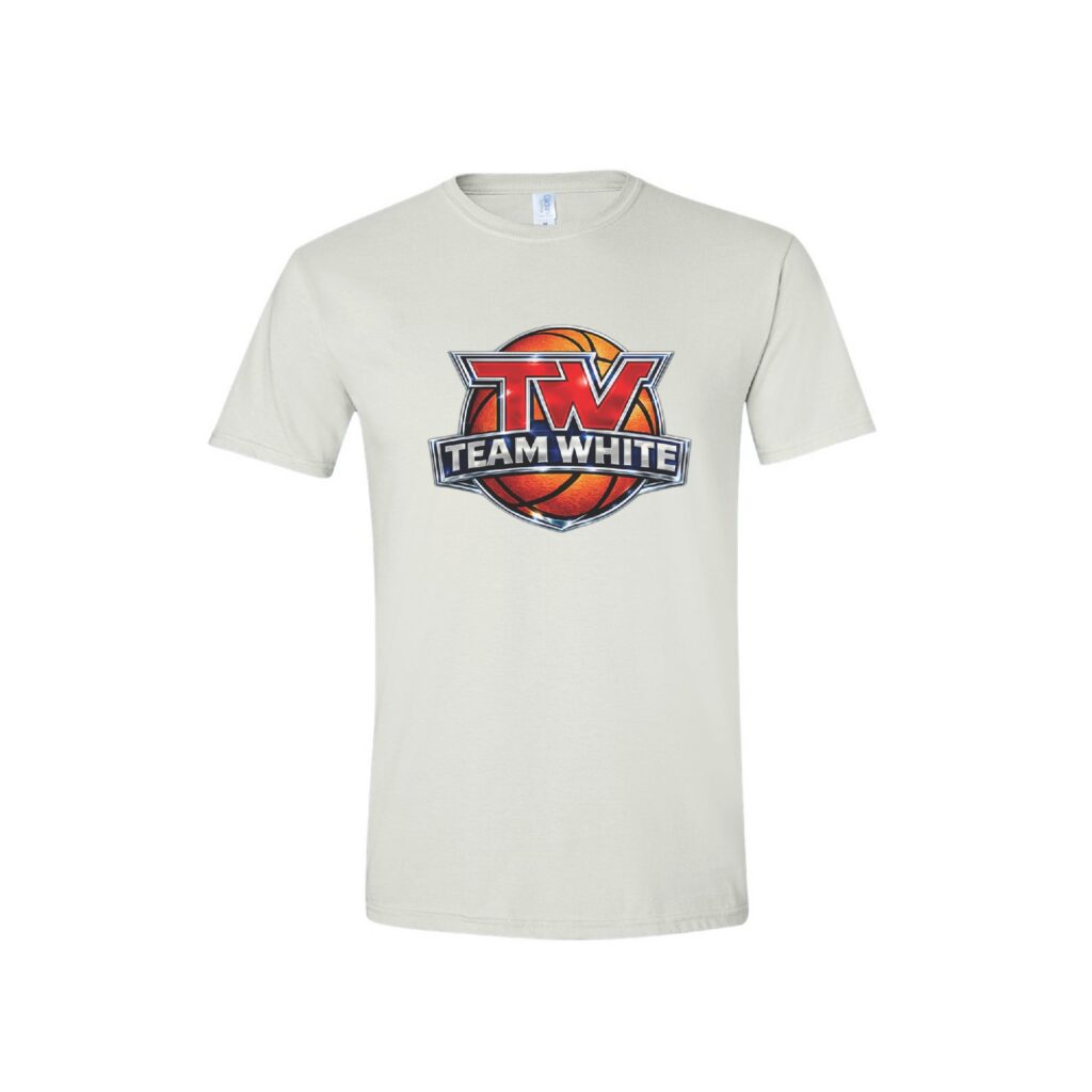 White - Team White - Gildan 64000 Cotton Short Sleeve